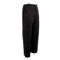 Pantalon de cuisine mixte Chef Works Professionnel chevrons noirs L