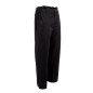 Pantalon de cuisine mixte Chef Works Professionnel chevrons noirs S