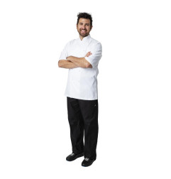 Veste chef unisexe Chef Works Executive Capri blanche EU56