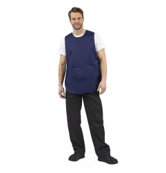 Tablier chasuble avec poche Whites bleu marine