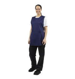 Tablier chasuble avec poche Whites bleu marine
