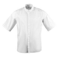 Veste col officier Southside blanche - Taille L