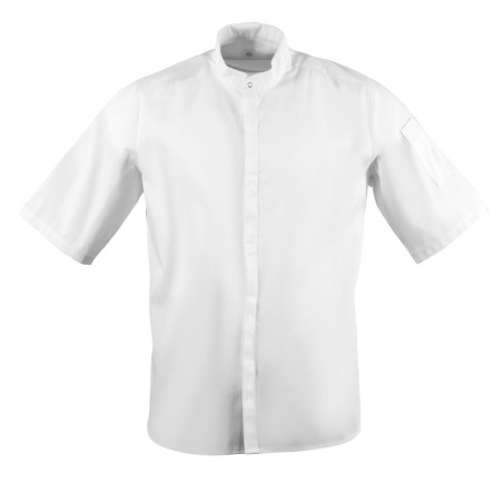 Veste col officier Southside blanche - Taille L