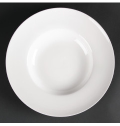 Assiettes creuses à soupe ou pâtes Olympia Lumina 205mm (Lot de 6)