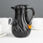 Pichet isotherme torsadé Olympia noir 0,5 L Pichet isotherme torsadé Olympia noir 0,5 L