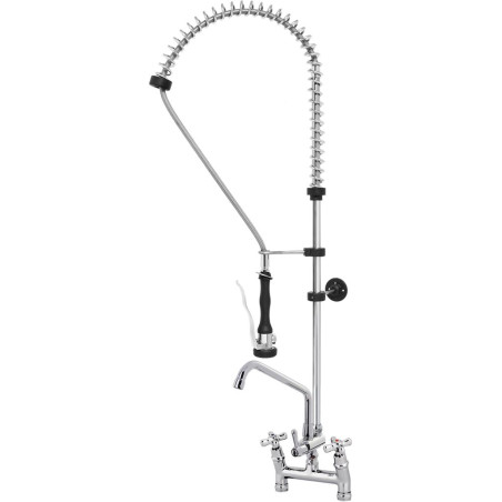 Douchette bi-trou grande cuisine MONOLIGHT BI-MITIGEUR (poignées surélevées)