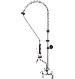 Douchette bi-trou grande cuisine MONOLIGHT BI-MITIGEUR (poignées surélevées)