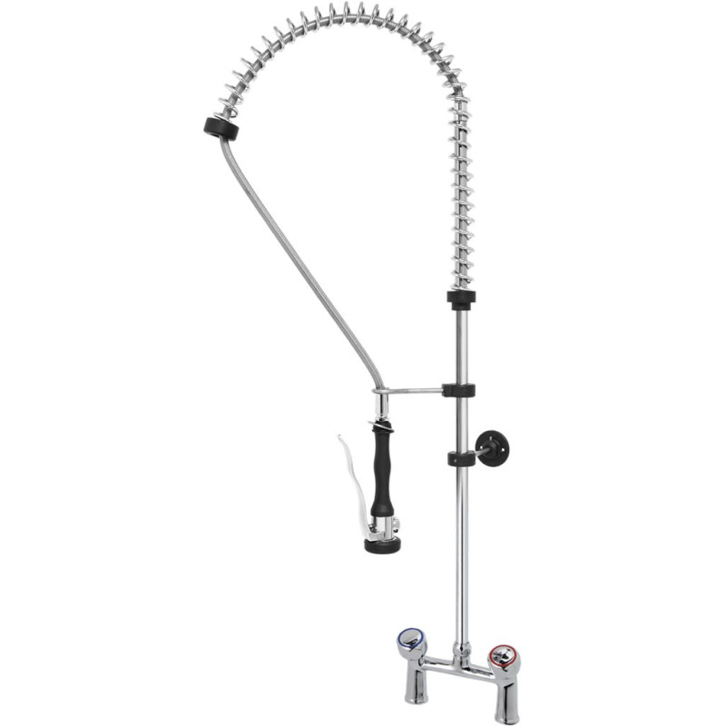 Douchette bi-trou grande cuisine MONOLIGHT BI-MITIGEUR (sans robinet, poignées surélevées) Douchette bi-trou grande cuisine MONOLIGHT BI-MITIGEUR (sans robinet, poignées surélevées)