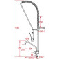 Douchette professionnelle grande cuisine MONOLIGHT BI-MITIGEUR (+300) Douchette professionnelle grande cuisine MONOLIGHT BI-MITIGEUR (+300)