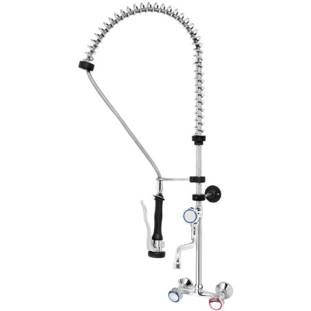 Douchette bi-trou grande cuisine MONOLIGHT (trous des robinets en mural, design)