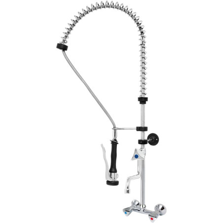 Douchette bi-trou grande cuisine MONOLIGHT (trous des robinets en mural)