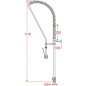 Douchette professionnelle grande cuisine MONOLIGHT BI-MITIGEUR (sans robinet) Douchette professionnelle grande cuisine MONOLIGHT BI-MITIGEUR (sans robinet)
