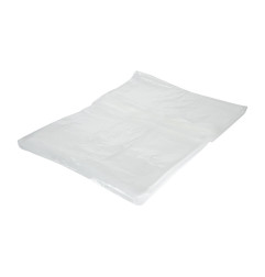 Sacs poubelle recyclés transparents Jantex utilisation légère 10kg 80L (lot de 200)