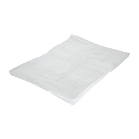 Sacs poubelle recyclés transparents Jantex utilisation légère 10kg 80L (lot de 200)