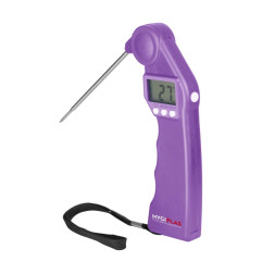 Thermomètre à code couleur Hygiplas Easytemp violet