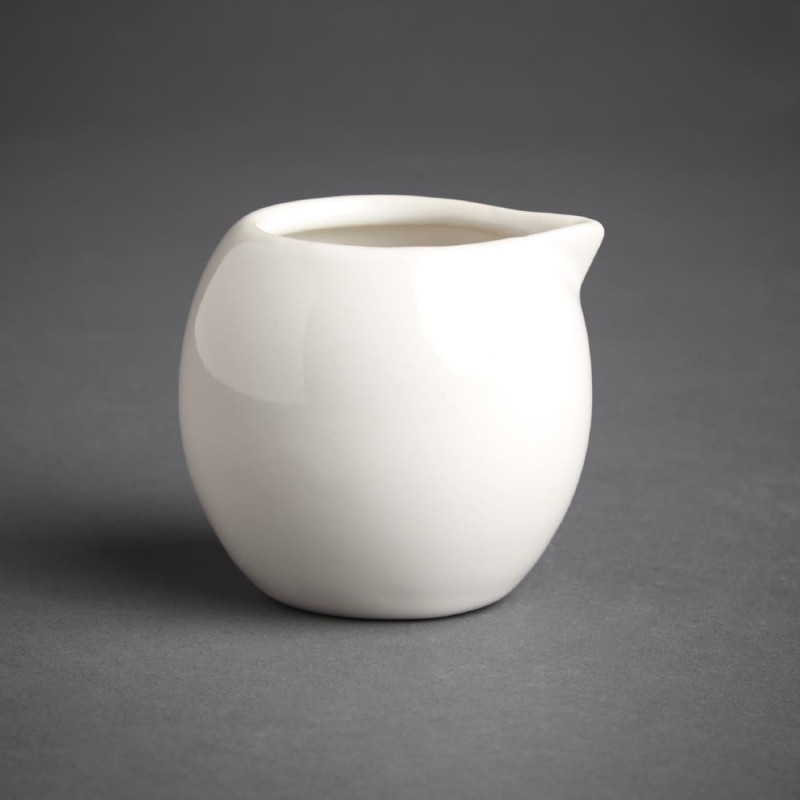Pots à lait Olympia Café blancs 70ml (lot de 6)