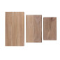 Rehausses en bois d'acacia FSC Olympia (lot de 3)