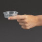 Pots à sauce micro-ondables en plastique Fiesta Recyclable 50ml (lot de 100)