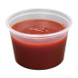 Pots à sauce micro-ondables en plastique Fiesta Recyclable 100ml (lot de 100)