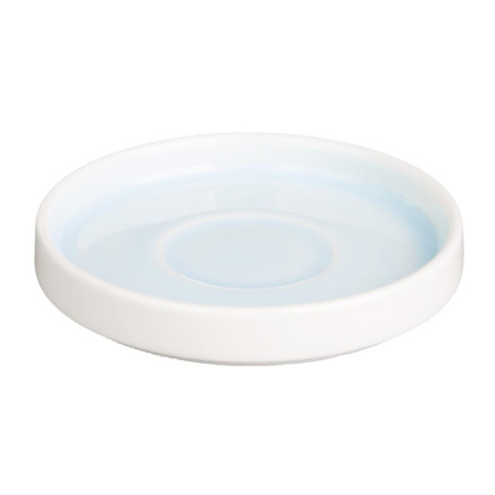 Soucoupes Olympia Fondant bleues 115mm (lot de 6)