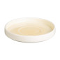 Soucoupes Olympia Fondant jaunes 135mm (lot de 6)