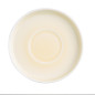 Soucoupes Olympia Fondant jaunes 135mm (lot de 6)