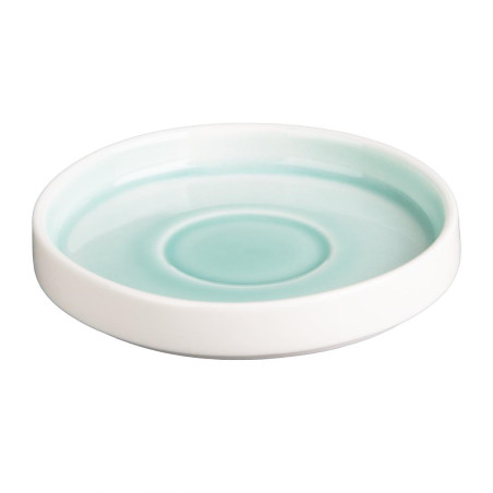 Soucoupes Olympia Fondant vertes 115mm (lot de 6)
