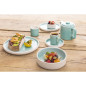 Soucoupes Olympia Fondant vertes 115mm (lot de 6)