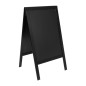 Grand panneau de trottoir Duplo Securit noir Grand panneau de trottoir Duplo Securit noir