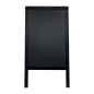 Grand panneau de trottoir Duplo Securit noir Grand panneau de trottoir Duplo Securit noir