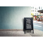 Grand panneau de trottoir Duplo Securit noir Grand panneau de trottoir Duplo Securit noir