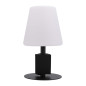 Lampe de table IP44 LED dimmable sans fil avec 3 étiquettes ardoises Securit