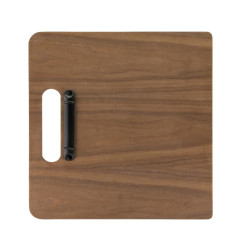 Planche porte-menu à anneaux Securit gamme Walnut