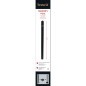 Cendrier poteau en inox noir Securit 1m