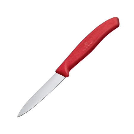 Couteau d'office pointu Victorinox 8cm rouge