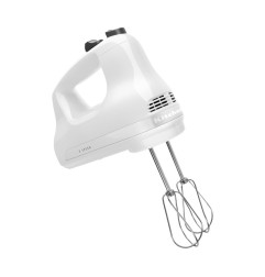 Batteur à main Kitchenaid blanc 5 vitesses 5KHM5110BWH