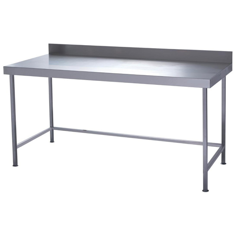 Table murale inox entièrement soudée Parry 1200x700mm