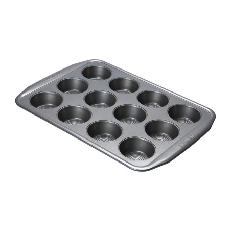 Moule à muffins en acier au carbone Circulon 12 tasses