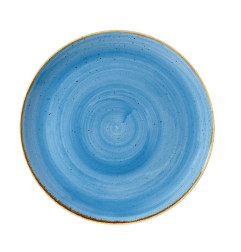 Assiettes rondes Churchill Stonecast Cornflower Blue 260mm (Lot de 12)