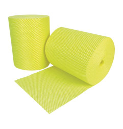 Rouleaux de chiffons de nettoyage antibactériens EcoTech Envirolite Super jaunes (lot de 2 x 500)