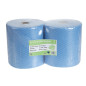 Rouleaux de chiffons de nettoyage antibactériens EcoTech Envirolite Super bleus (lot de 2 x 500)