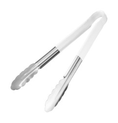 Pince de service code couleur Hygiplas blanche 300 mm