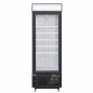 Vitrine réfrigérée négative avec caisson lumineux Polar Série G 412L noire