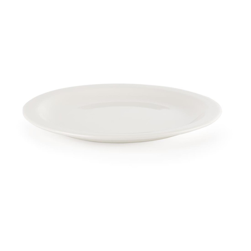 Assiettes Nova Churchill Whiteware 203mm (lot de 24)