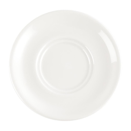 Soucoupes Maple Churchill Whiteware 150mm (lot de 24)