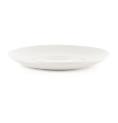 Soucoupes à cappuccino Churchill Plain Whiteware 160mm (Lot de 24)