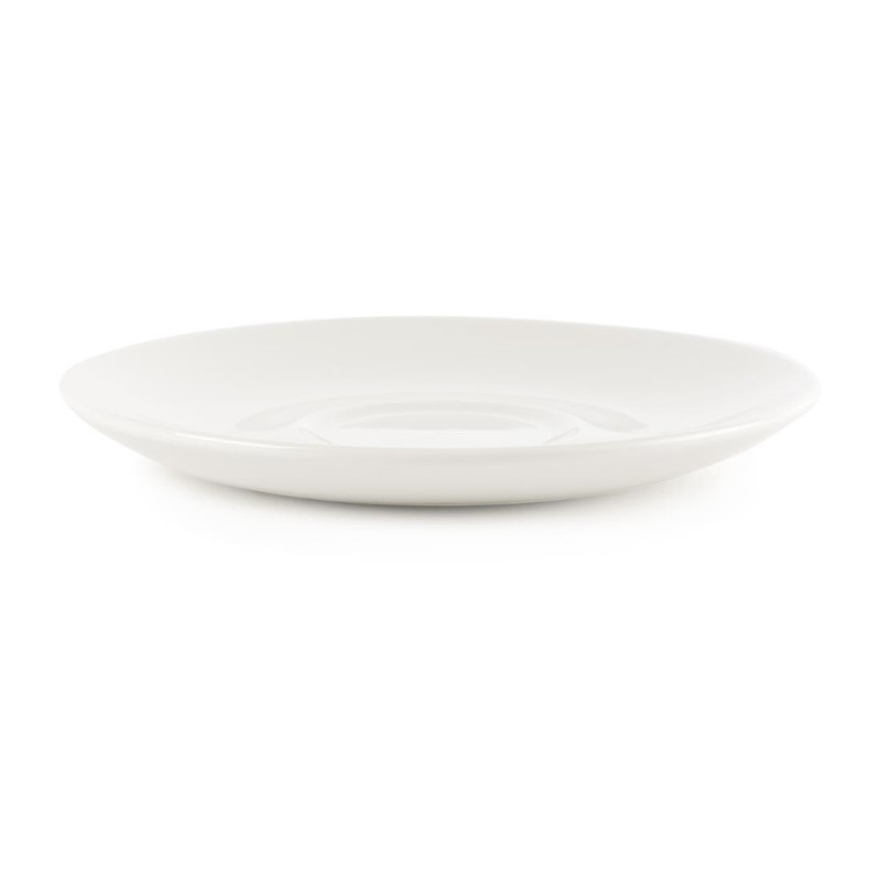 Soucoupes blanches Churchill Whiteware 160mm (lot de 24)