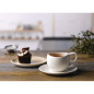 Soucoupes à cappuccino Churchill Plain Whiteware 160mm (Lot de 24)