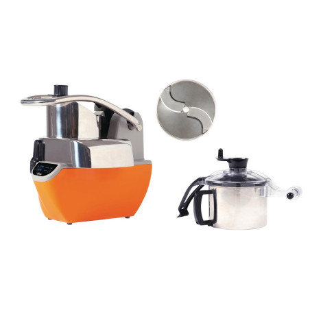 Combiné cutter coupe legumes vitesse variable Dynamic CL350 avec disque éminceur 2,5mm CL1025