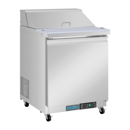 Comptoir de préparation réfrigéré positif 1 porte Polar Série U 154L